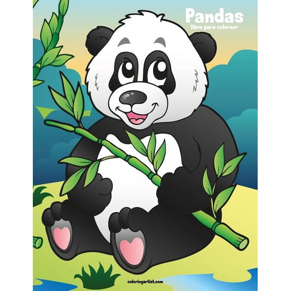 Pandas Pandas libro para colorear 1, Book 1, (Paperback)