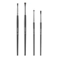 thumbnail image 1 of MSQ Juego de brochas para ojos de oro rosa, 4 piezas, juego de sombras de ojos, brochas para cejas, brochas de maquillaje, brochas para delineador de ojos, cejas, delineador de ojos, difuminado,, 1 of 5