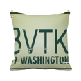 thumbnail image 1 of American USA Car Number Pattern Throw Pillow Sleeping Sofa Cushion Cover, 1 of 3