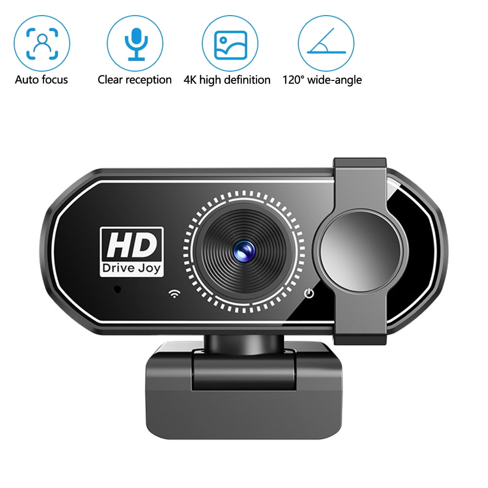 USB Computer Webcam Camera 4K/2K/1080P HD Auto  Webcam CMOS PC Camera with Mic for Video Calling Network Teaching Meeting