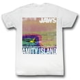 thumbnail image 1 of Jaws Amity Island White Adult T-Shirt, 1 of 1