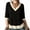 Beige Tops, variant on YGJTJYD Women's Color Block V Neck 3/4 Sleeve Top Relaxed Fit Casual Work Office Everyday Blouse