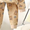thumbnail image 5 of UAYOTSE Toddler Baby Boy Clothing Sets Little Dinosaur Printed Long Sleeve Tops and Pants Kids 2pcs Outfits,Sizes 8-9 Years, 5 of 5