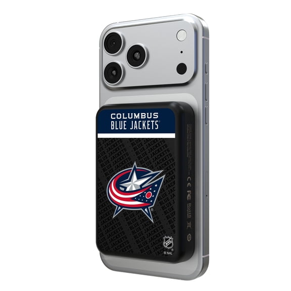 Columbus Blue Jackets Endzone Plus Wireless Power Bank