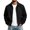 Black, variant on Full Zip Track Jacket for Men Laydown Collar Casual Stylish Golf Office Tops Work Windbreaker Daily Comfort Soft Fit Bomber Coat