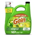 thumbnail image 2 of Gain Laundry Detergent Liquid with Odor Fighters, Original Scent, 154 fl oz, 107 Loads, 2 of 14