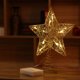 thumbnail image 3 of EeaseMX Estrella LED para árbol de Navidad NICEXMAS, adorno para copa de árbol a pilas (dorado), 3 of 7