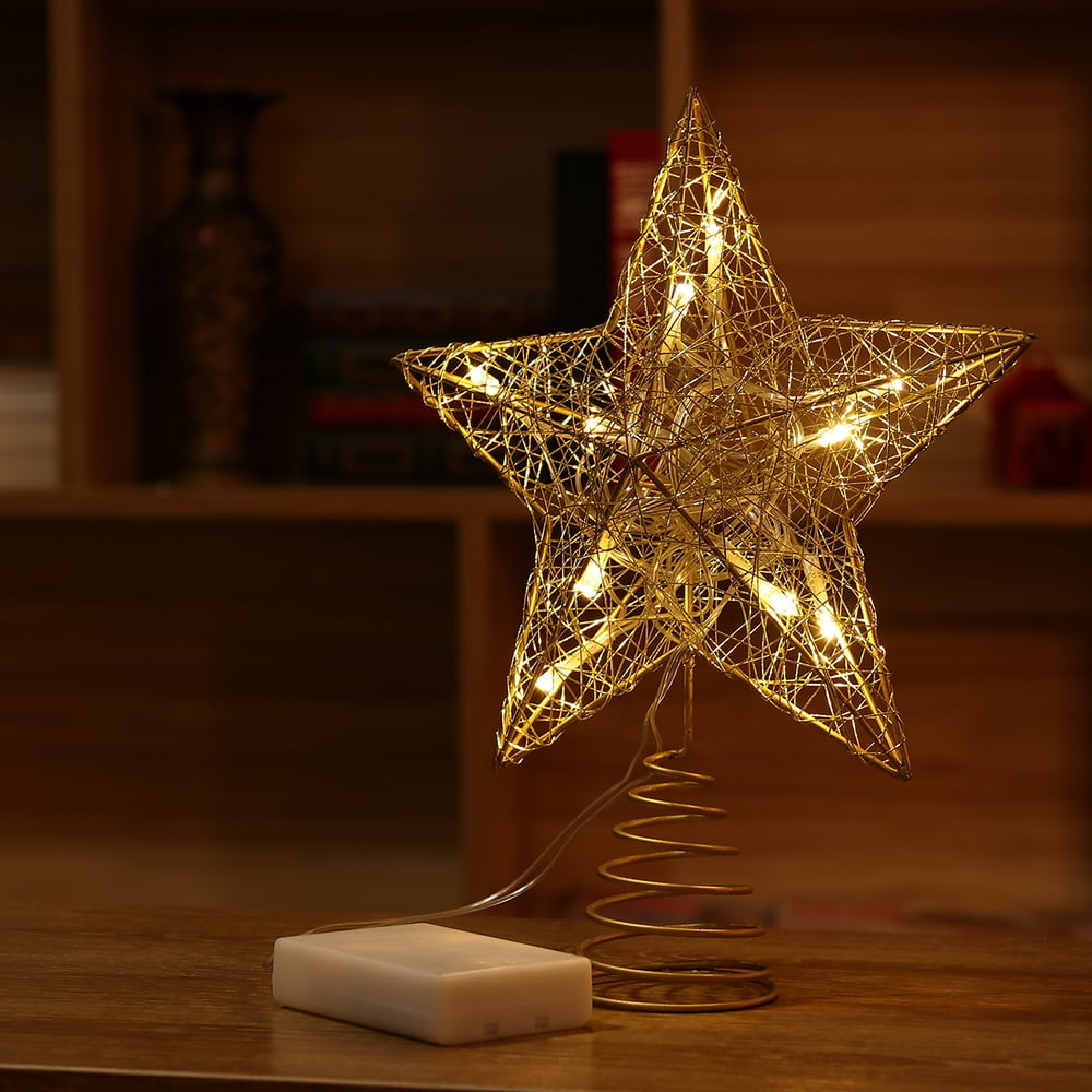 Modern Christmas Star Decorations with Simple Decor