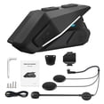 thumbnail image 1 of Auriculares para casco de motocicleta BT5.0, auriculares impermeables con reducción de ruido, s Carevas Auriculares, 1 of 7