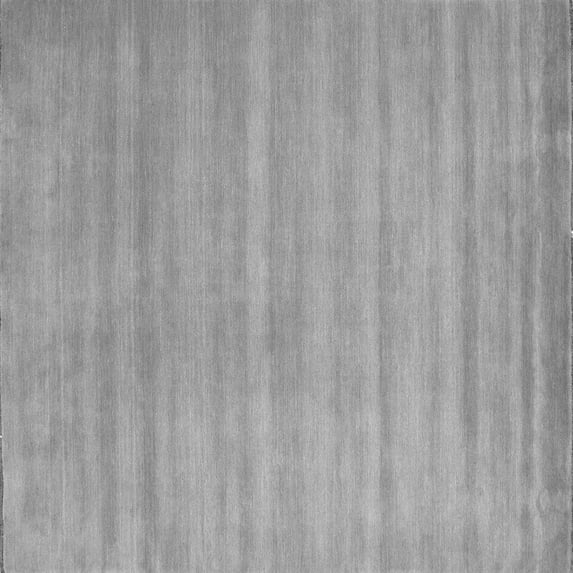 Ahgly Company Indoor Square Abstract Gray Contemporary Area Rugs, 8' Square