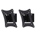 thumbnail image 1 of 2X Support Mural Universel pour Écran LCD LED 14-26 Pouces Hauteur Réglable Rétractable pour Tv-C12, 1 of 8