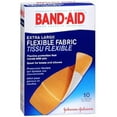 thumbnail image 2 of Band Aid Flexible Bandages Covers & Protect Cuts Extra Large 10ct, 4-Pack, 2 of 2