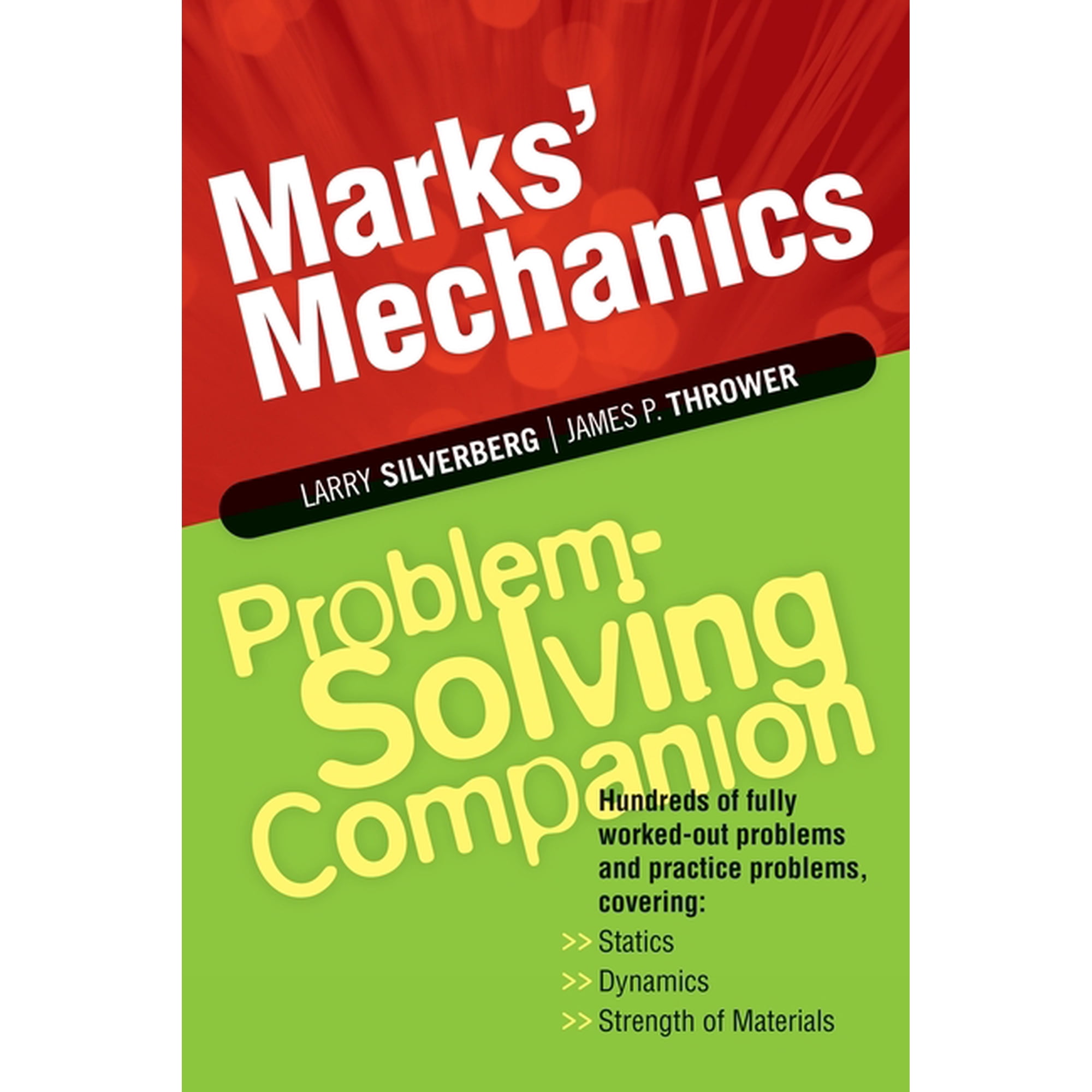 Problem Solvers S Marks Mechanics Problem-Solving Companion (Paperback)