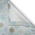thumbnail image 6 of Ambesonne Brown and Blue Grommet Curtain, Vortex Twirls, 50" x 54", Pale Blue Mustard Umber, 6 of 6