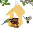 thumbnail image 1 of LiMimmuu Bird Feeder House Sturdy Bird Feeder House-Shaped Bird Feeder Large Capacity House-Shaped Hanging Bird Feeder Railing Design Hummingbird Food Feeder for Outdoor Garden, 1 of 6