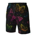 thumbnail image 5 of Naloa Butterfly Men's Beach Shorts, Surfing shorts, Swim trunks, Quick Dry Swim Trunks for Surfing Beach Fun - Large, 5 of 9