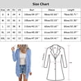 thumbnail image 2 of ASFGIMUJ Women's Open Front Lightweight Cardigan Long Sleeve Button Down Loose Outwear, 2 of 8