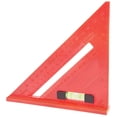 thumbnail image 1 of Régule Triangulaire Multifonctionnelle 45 Degrés 90 Degrés Règle de Mesure d'Outil de Disposition, 1 of 8