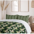thumbnail image 5 of Ambesonne Yellow Bird Duvet Cover Sets, Parrot and Exotic Flora, 2-King, Multicolor, 5 of 6