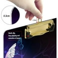 thumbnail image 4 of Coolnut Purple Butterfly Clipboard, Acrylic Standard A4 Letter Size Clip Board with Low Profile Clip for Office, Classroom, Doctor, Nurse and Teacher, 12.5"x9", 4 of 7