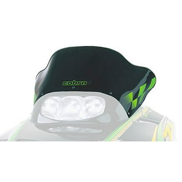 Powermadd Windshield - 13.5" - Black - Arctic Cat 12220