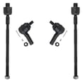 thumbnail image 4 of Detroit Axle - Front 10pc Control Arms Kit for 1996-2004 Nissan Pathfinder, 97-03 Infiniti QX4, Lower Control Arms Sway Bars Tie Rods Ball Joints 1997 1998 1999 2000 2001 2002 2003 Replacement, 4 of 6