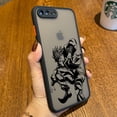 thumbnail image 5 of JoJo's Bizarre Adventure Coque, funda mate para iPhone 15, 11, 13, 14, 12 Pro Max, Mini, X, XS, SE, 7, 8 Plus, JoJo Kujo Anime, 5 of 5