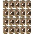 thumbnail image 1 of Tuercas cilíndricas para muebles, camas y cunas. Pasadores transversales galvanizados de acero al carbono con diseño anticorrosivo y duradero., 1 of 5