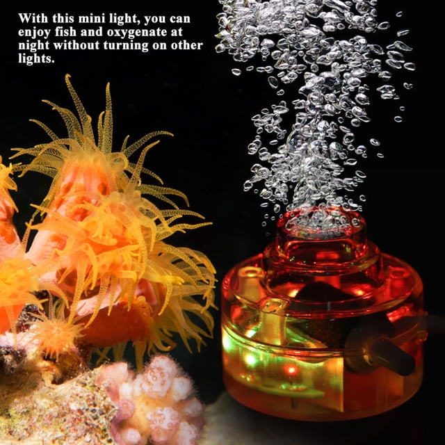 Bubble Submersible Light, Even Air Output Fish Light, Aquarium For Fish