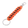 thumbnail image 1 of De Al Aire Libre Paracord Llavero Cuerda Cuerda Paracaídas Cuerda Cordón - naranja Sunnimix Llavero Gancho de seguridad, 1 of 8