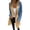 Blue, variant on BAETEUY Women Spring Fall Coat - Denim Jacket Overcoat Patchwork Double-breasted Mid Length Coat