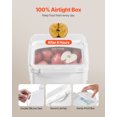 thumbnail image 3 of VEVOR 4.5Gal/20Lx2 Large Ingredient Storage Container Airtight Kitchen Flour Bin, 3 of 9