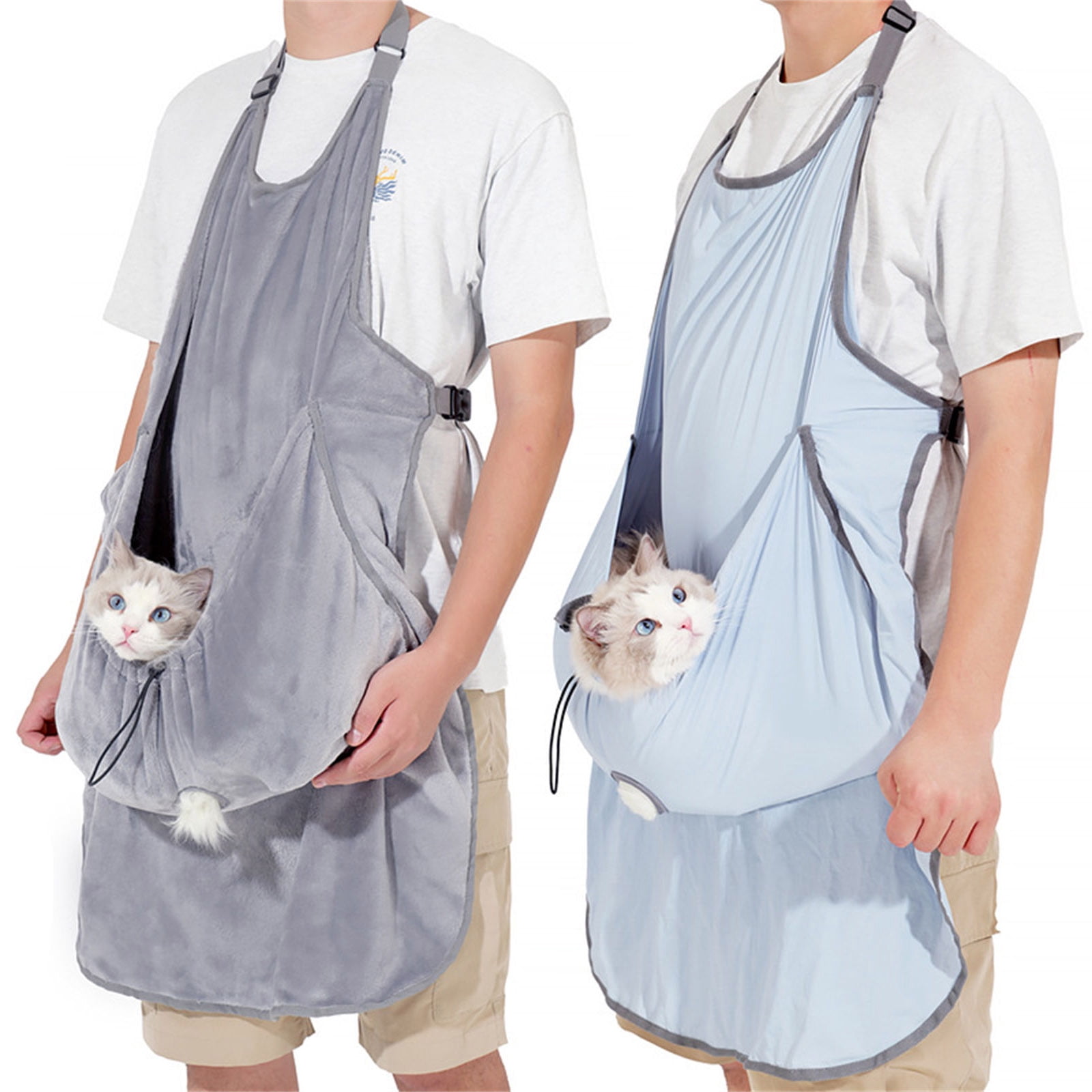 Cats Apron Harness with Adjustable Buckles Outdoor Small Dog Carrying Bag Safe and Convenient Pet Transport Tool