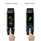 thumbnail image 5 of Gwong Electrónica V101 Smart Watch Multifuncional Impermeable Termómetro Negro Tasa del corazón Monitor de presión para hombres Mujeres, 5 of 6