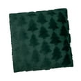 thumbnail image 3 of Funda de almohada de Navidad verde de felpa perfecl 45cm x 45cm, 3 of 8