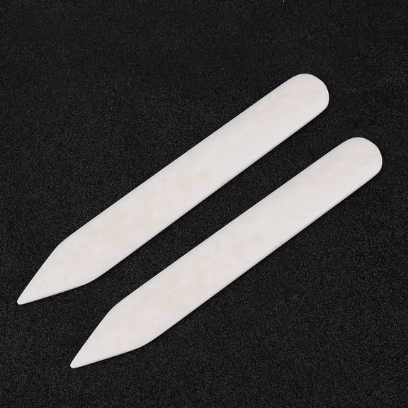 Tebru 2PCS Bone Folder Creaser Scoring Folding Creasing Paper Leather Craft Hand Tool
