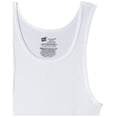 thumbnail image 3 of Hanes Men's 12Pack White A-Shirts Tagless Undershirts Tanks Tank Tops M, 3 of 3