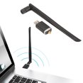 thumbnail image 1 of 2.4G 5.8G Dual Band USB WiFi Adapter, High Gain Gigabit USB Dongle Receiver USB Computer  Adapter For  XP, For  Vista, For  7, For, 1 of 8