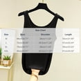 thumbnail image 4 of Women Pajama Tops Solid Crew Neck Sleeveless Loose Soft Layering Casual Tank Sleep Top, 4 of 5