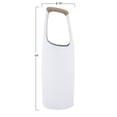 thumbnail image 2 of Bloomingville Stoneware Vase with Rattan Wrapped Top Handle, White, 2 of 8