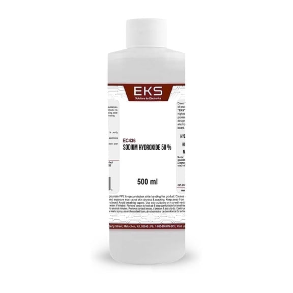 Dawn Scientific Sodium Hydroxide 50% (NaOH) Solution, 500ml, New