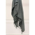 thumbnail image 5 of HomeRoots 518782 Grey Knitted 100 Percent Cotton Throw Blanket, 5 of 5