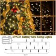 thumbnail image 4 of Mini guirnalda de luces navideñas DealBeta, paquete de 4, 50 LED, 5 m, 4 of 7