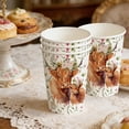 thumbnail image 6 of TanSiDing Highlands Cow Disposable Paper Cups Vintage Floral Party Supplies Rustic Farmhouse Theme Celebration, 6 of 6