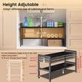 thumbnail image 3 of Organizador para debajo del fregadero GEMWON extensible de 78 cm a 78 cm, 2 niveles, 3 of 8