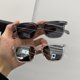 thumbnail image 3 of Gafas de sol clásicas con montura pequeña, gafas de sol coloridas anti-UV para hombre, gafas de sol delgadas de cara grande para mujer, 3 of 6