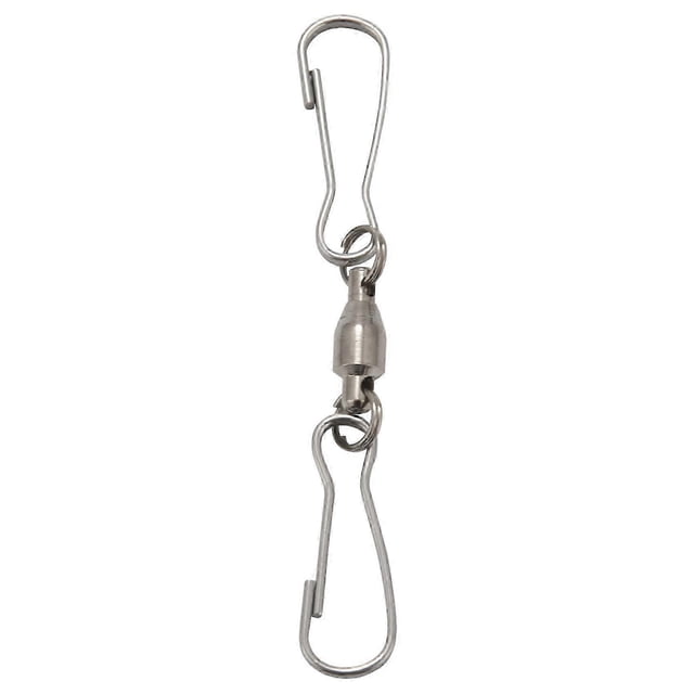 12 Pack Double Clip Swivel Hooks for Wind Spinners, Hanging
