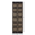 thumbnail image 4 of Better Homes & Gardens Black & Natural Interlocking Jute 30" x 84" Runner Rug, 4 of 11