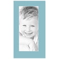 thumbnail image 2 of ArtToFrames 10x18" French Blue Custom Mat for Picture Frame with Opening for 6x14" Photos. Mat Only, Frame Not Included (MAT-158), 2 of 5