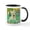 White/Black Inside, variant on CafePress - Irises / Scottie (W) Mug - 11 oz Ceramic Mug - Novelty Coffee Tea Cup